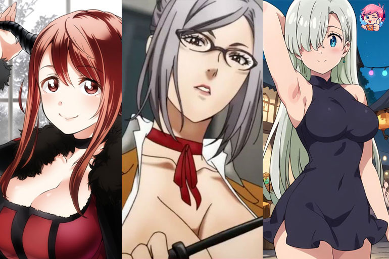 Busty Female Anime Characters