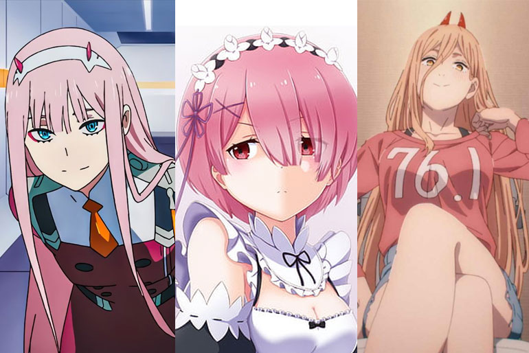 Pink Hair Anime Girl