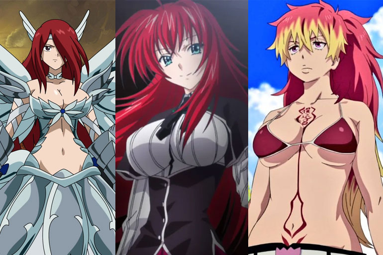 Red Hair Anime Girl